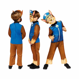 Official Nickelodeon Paw Patrol Costume, Package Includes: Jumpsuit and mask Age 3-4 Yrs
